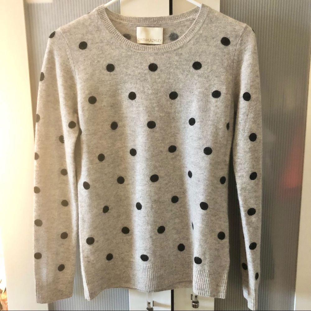 Cynthia Rowley 2-ply Cashmere Sweater.